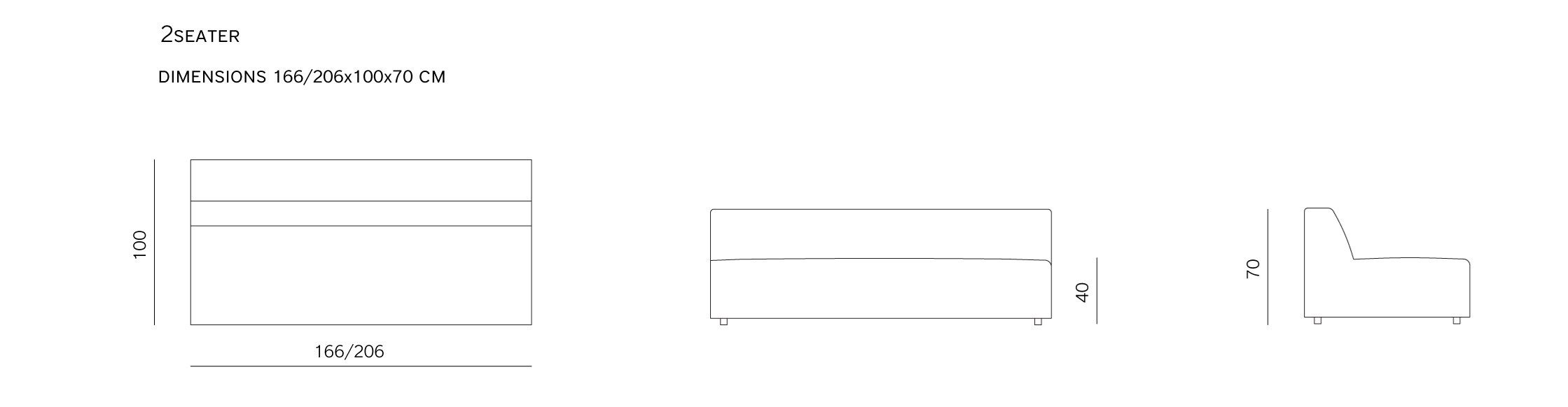 Модульный диван prostoria ARCH-00045170 - Вид №10