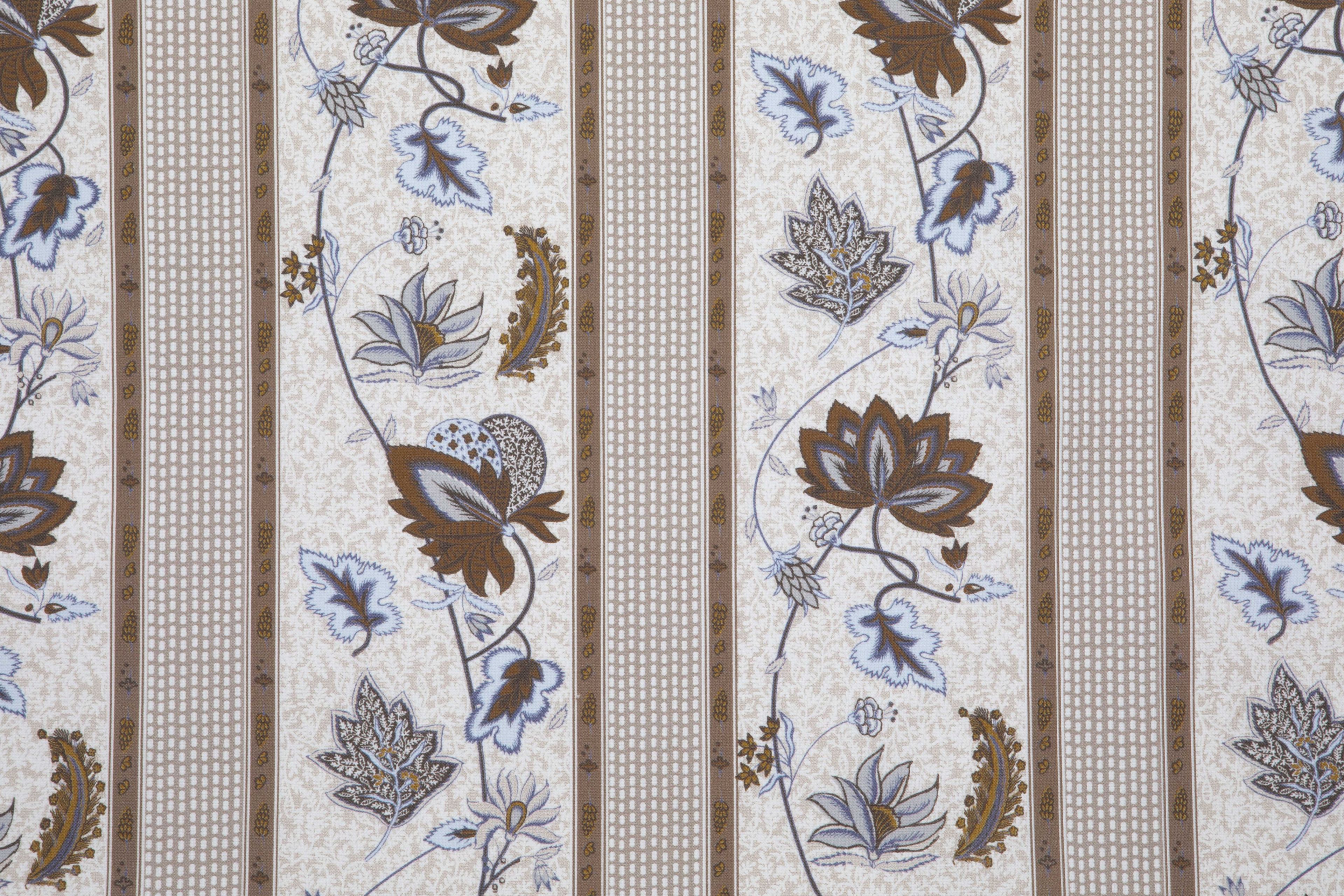 Хлопчатобумажная ткань с цветочным рисунком LELIEVRE Quenin-Belle Époque ARCH-00124598 - Вид №25