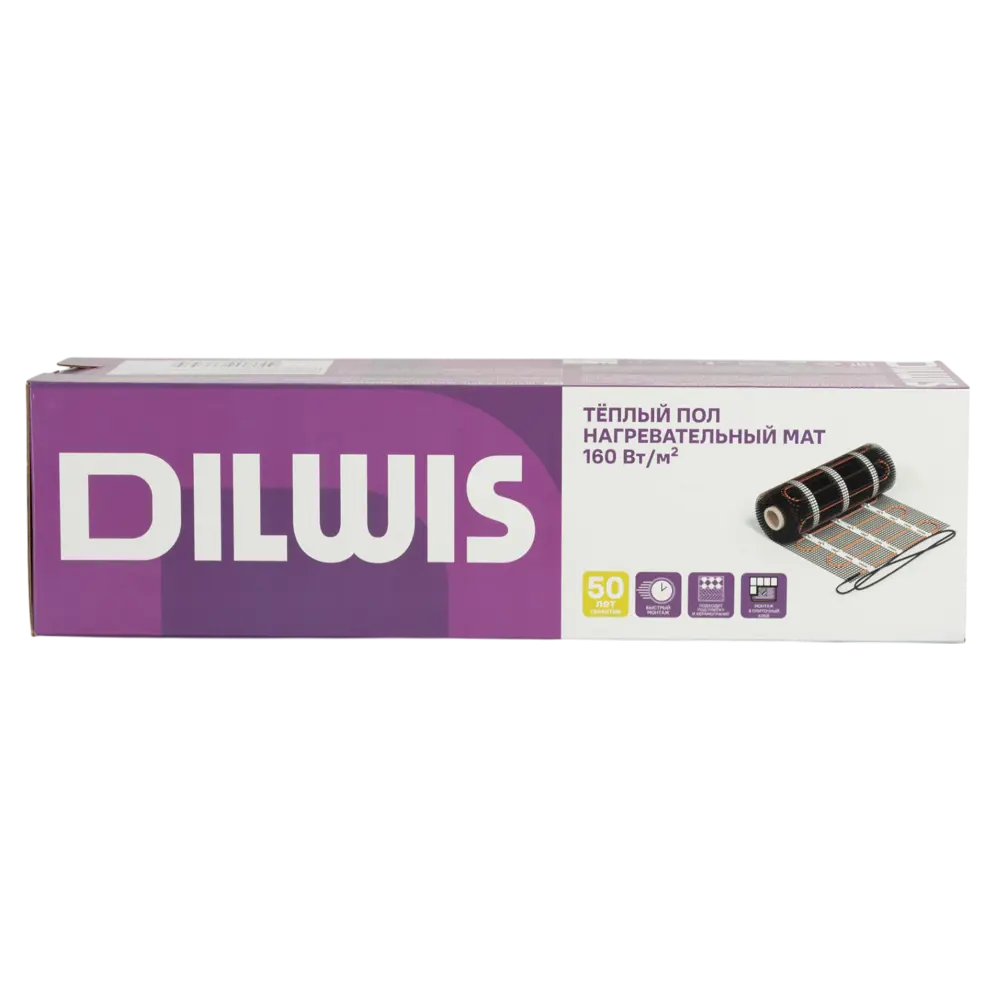 Нагревательный мат для теплого пола DILWIS 2.5 м2 400 Вт STLM-2156917 - Вид №3