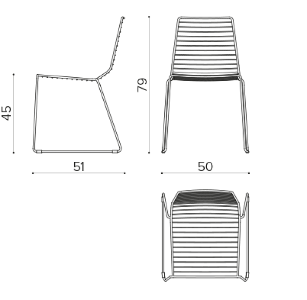 MA 1T05 OUT Стул для улицы True Design Marina Out  - Вид №1