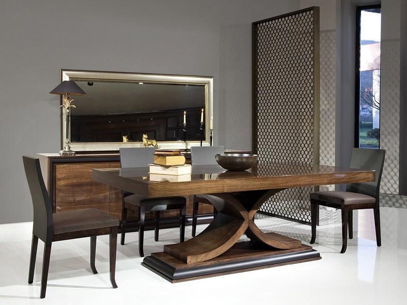 Mobi Прямоугольный обеденный стол из массива дерева sun-id-1513549 - Вид №3