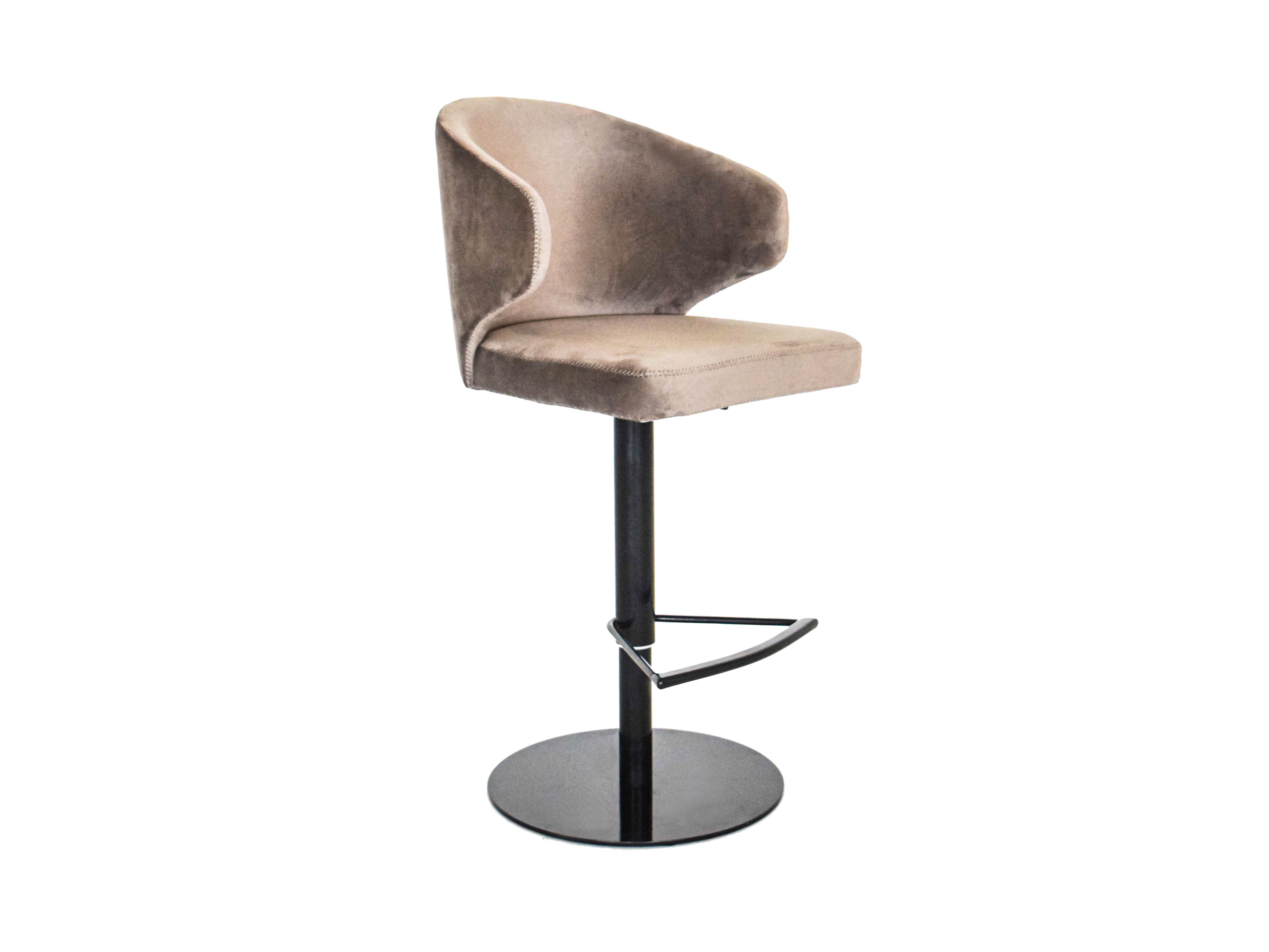 Высокий тканевый стул с подставкой для ног ABLE Divina ARCH-00067516