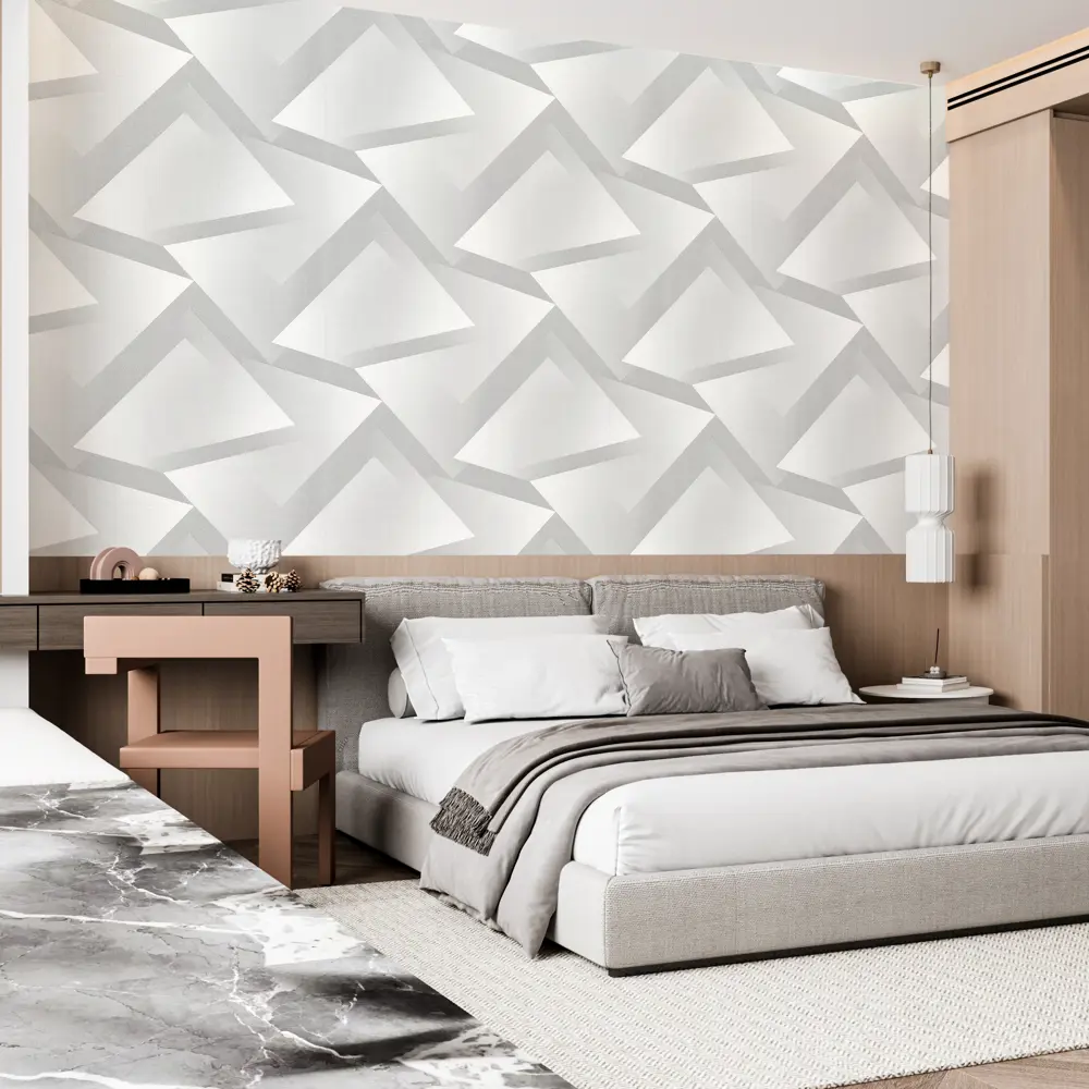 Обои флизелиновые Wall Decor Пикассо светло-серые 1.06 м 75246-14 89378482 STLM-2055350 - Вид №4