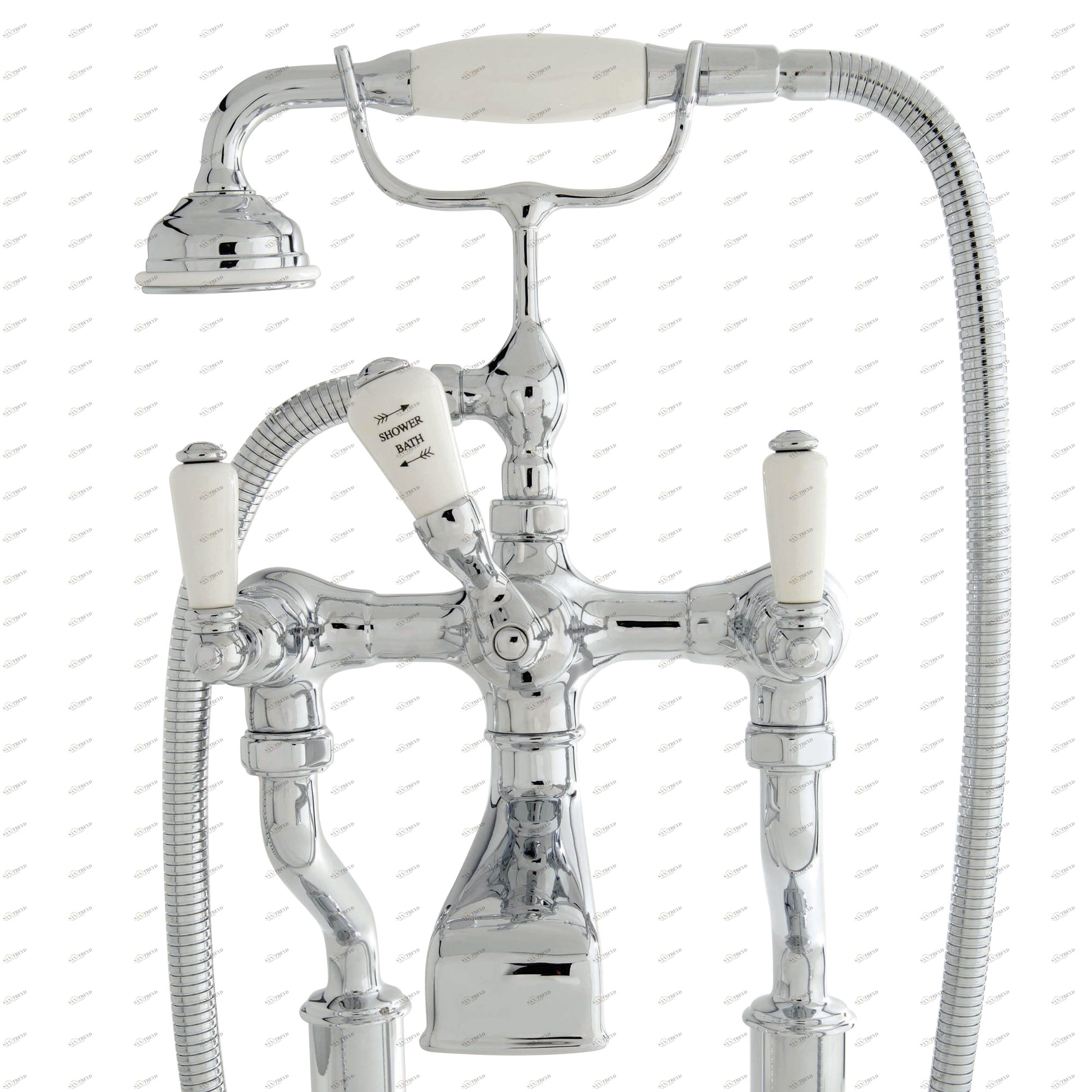 Traditional bathrooms РЫЧАГ 3/4 "смеситель для ванны и душа Pr3500/1/nk 