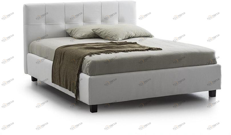 ZALABA Design Кровать из мягкой ткани с обитым изголовьем Zulu sun-id-1476230