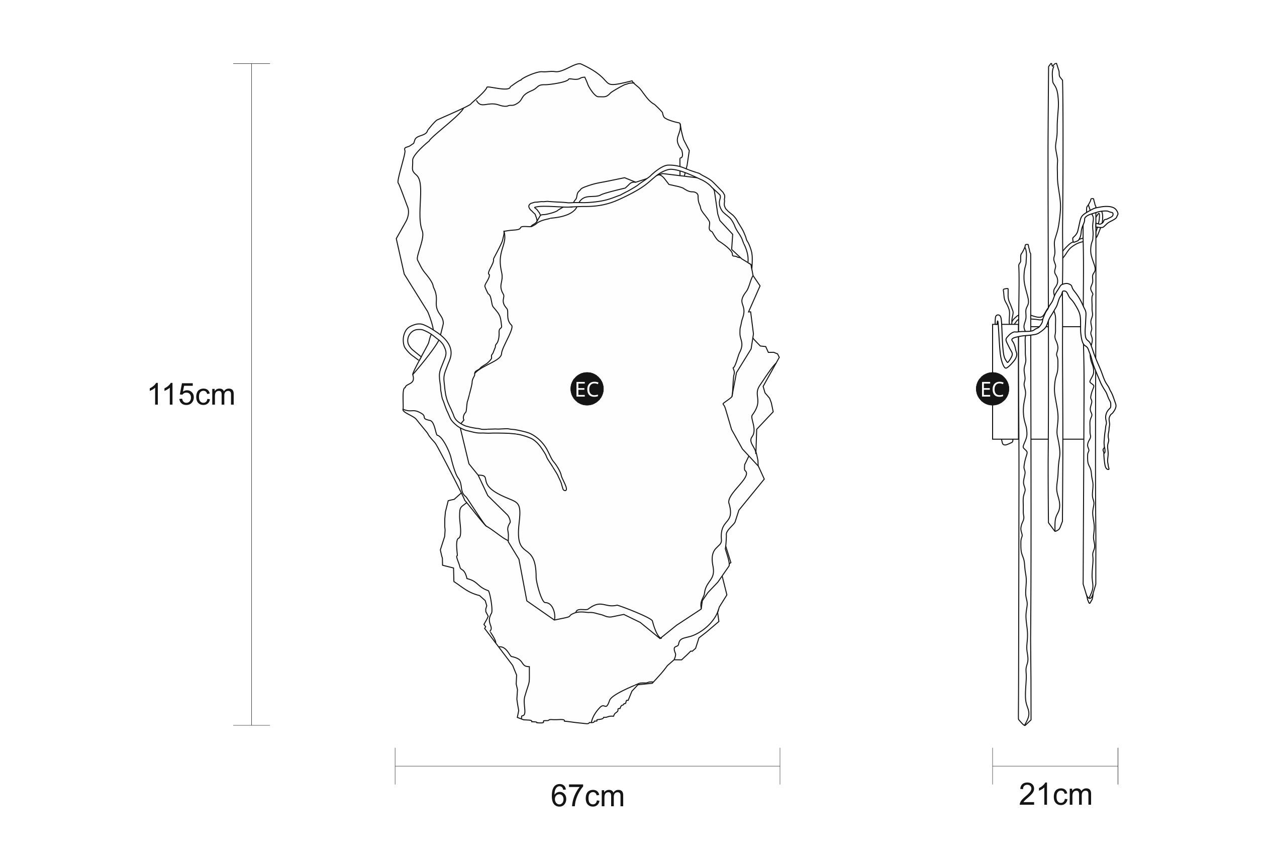 Аппликация ручной работы из камня и бронзы Serip Origem ARCH-00059528 - Вид №2