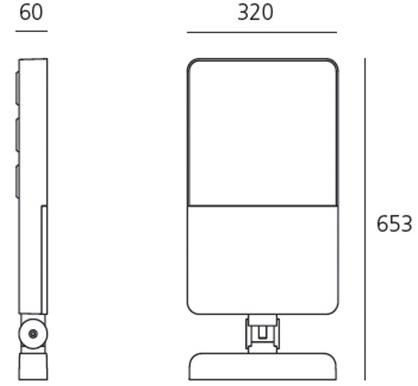 Artemide Регулируемый светодиодный уличный настенный светильник Sostituto sun-id-1429987 - Вид №1