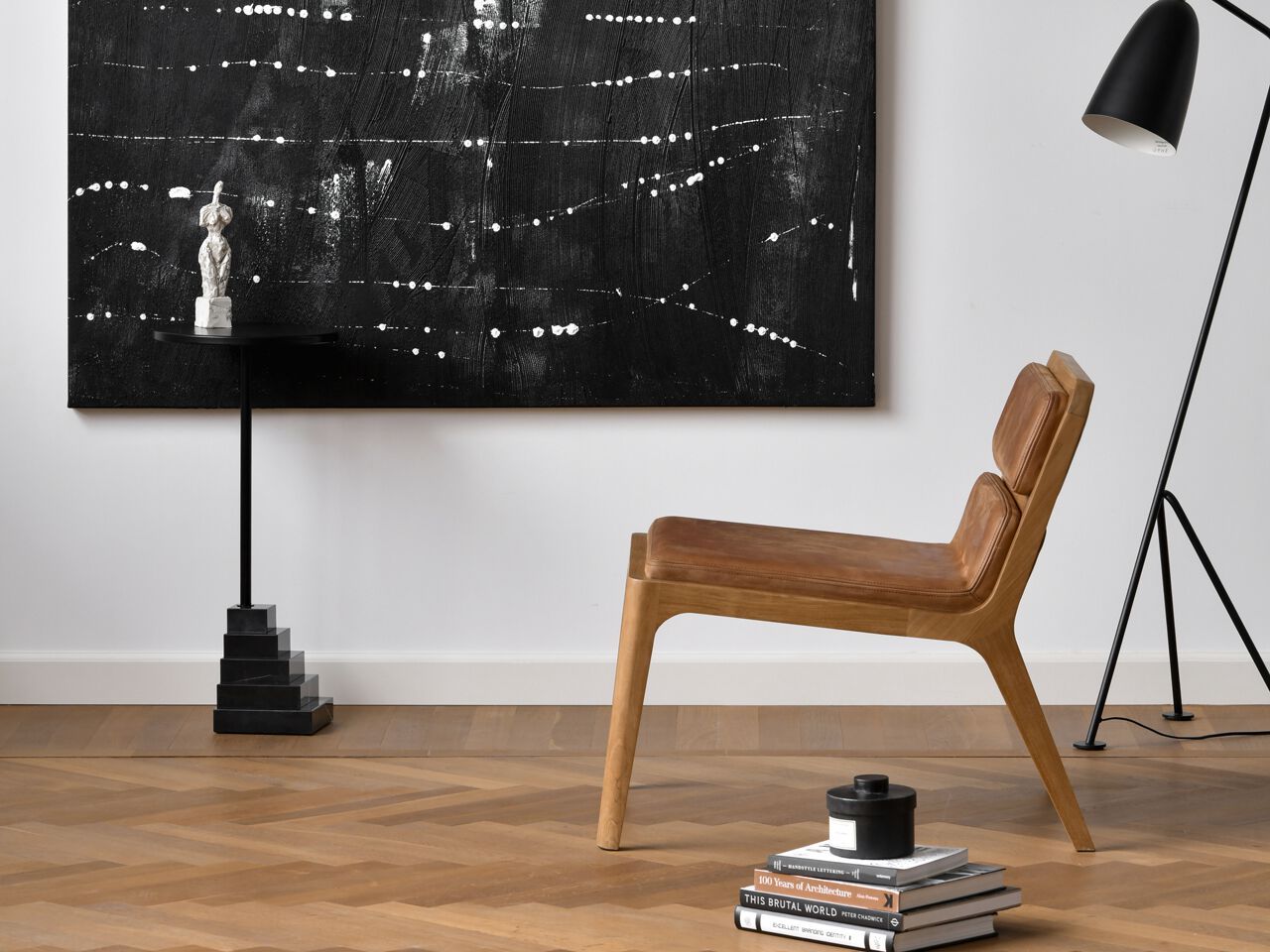 Кресло из цельного дерева и кожи Air Division ARCH-00080081 - Вид №11