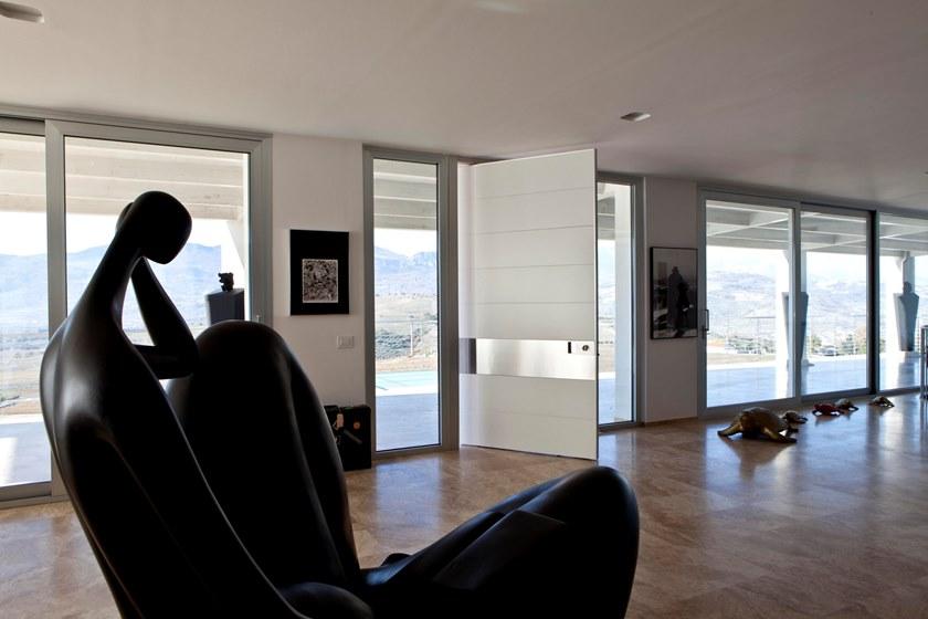 OIKOS VENEZIA Распашная бронированная деревянная входная дверь Synua sun-id-1468014 - Вид №16