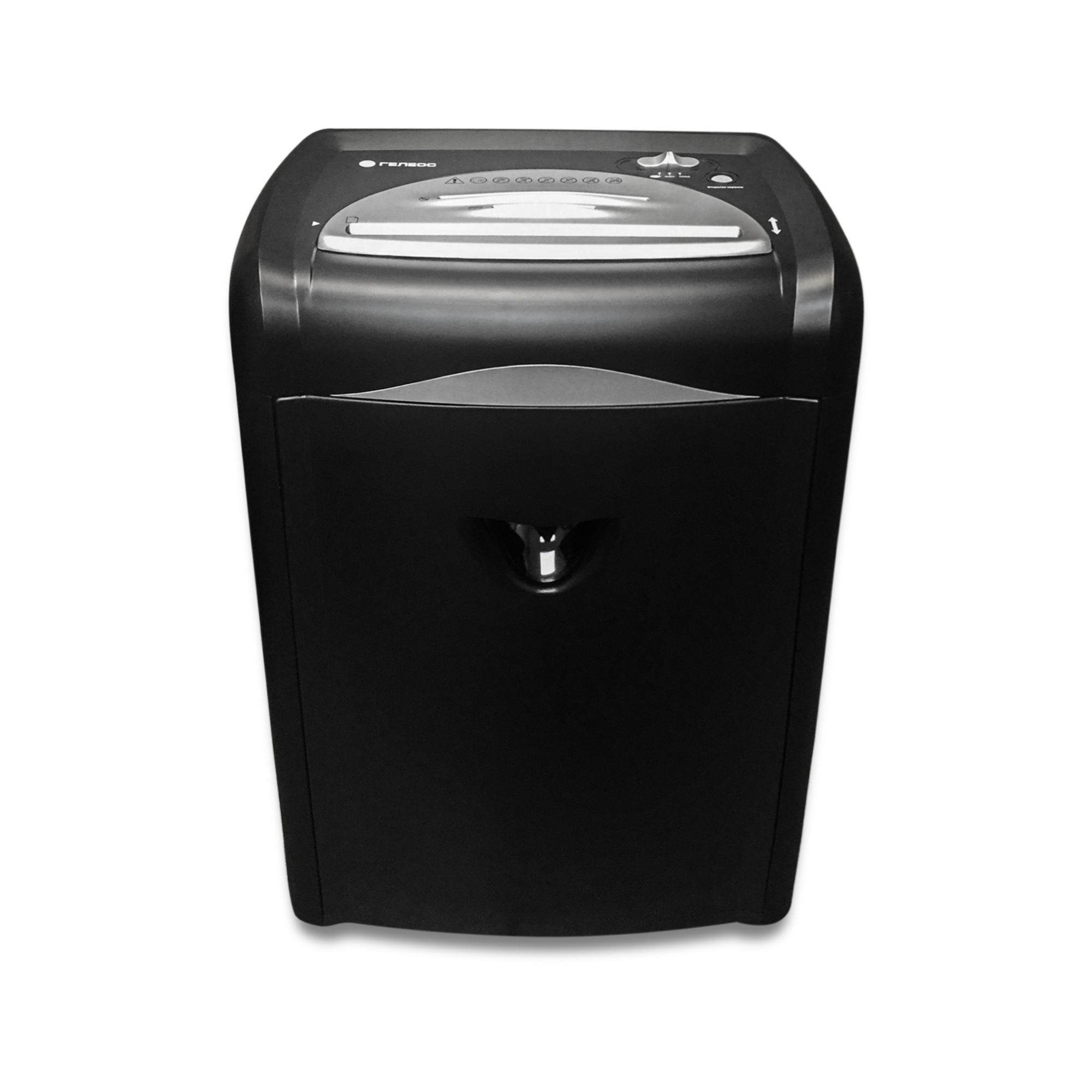 УМ30-2 Уничтожитель документов , din p-2 (2 ур-нь секр.), полоса 5,8мм, 19-22 лист (70г/м2), cd/пл.карты/скрепки/скобы, 30 литров Гелеос Santreyd  - Вид №1