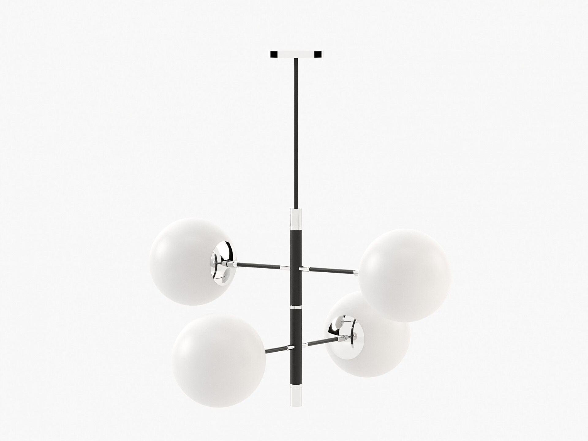 Подвесной светильник из нержавеющей стали и стекла Laskasas MEREDITH ARCH-00125547 - Вид №3