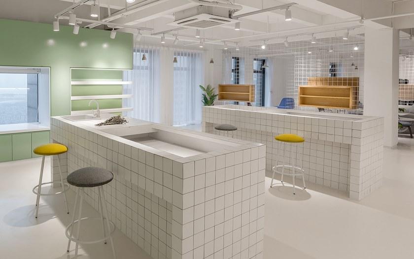 Grado Design Высокий табурет из ткани с подставкой для ног Fungo Fun-ch-05 - Вид №6