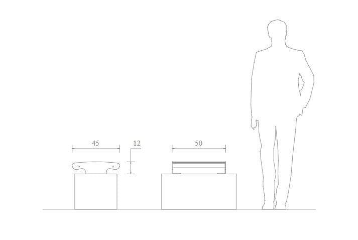 Одиночное сидение DIMCAR Панама ARCH-00124838 - Вид №3