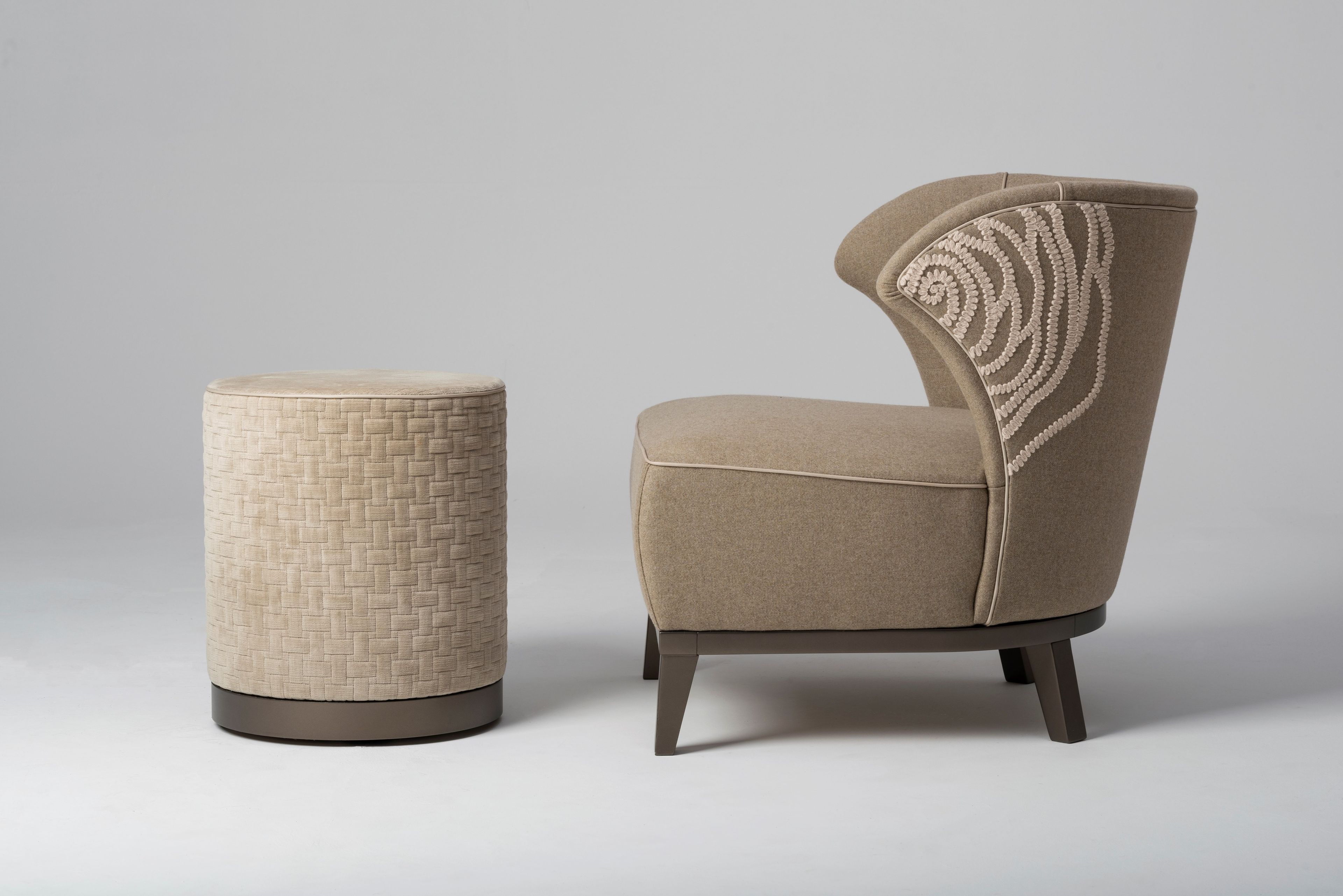 Шерстяное кресло Mantellassi 1926 La Parigina ARCH-00049645 - Вид №2