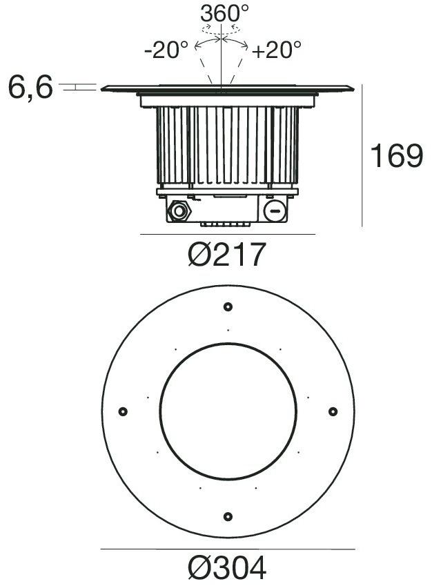 Linea Light Group Светодиодный ступень из нержавеющей стали для улицы Suelo sun-id-1512666 - Вид №12