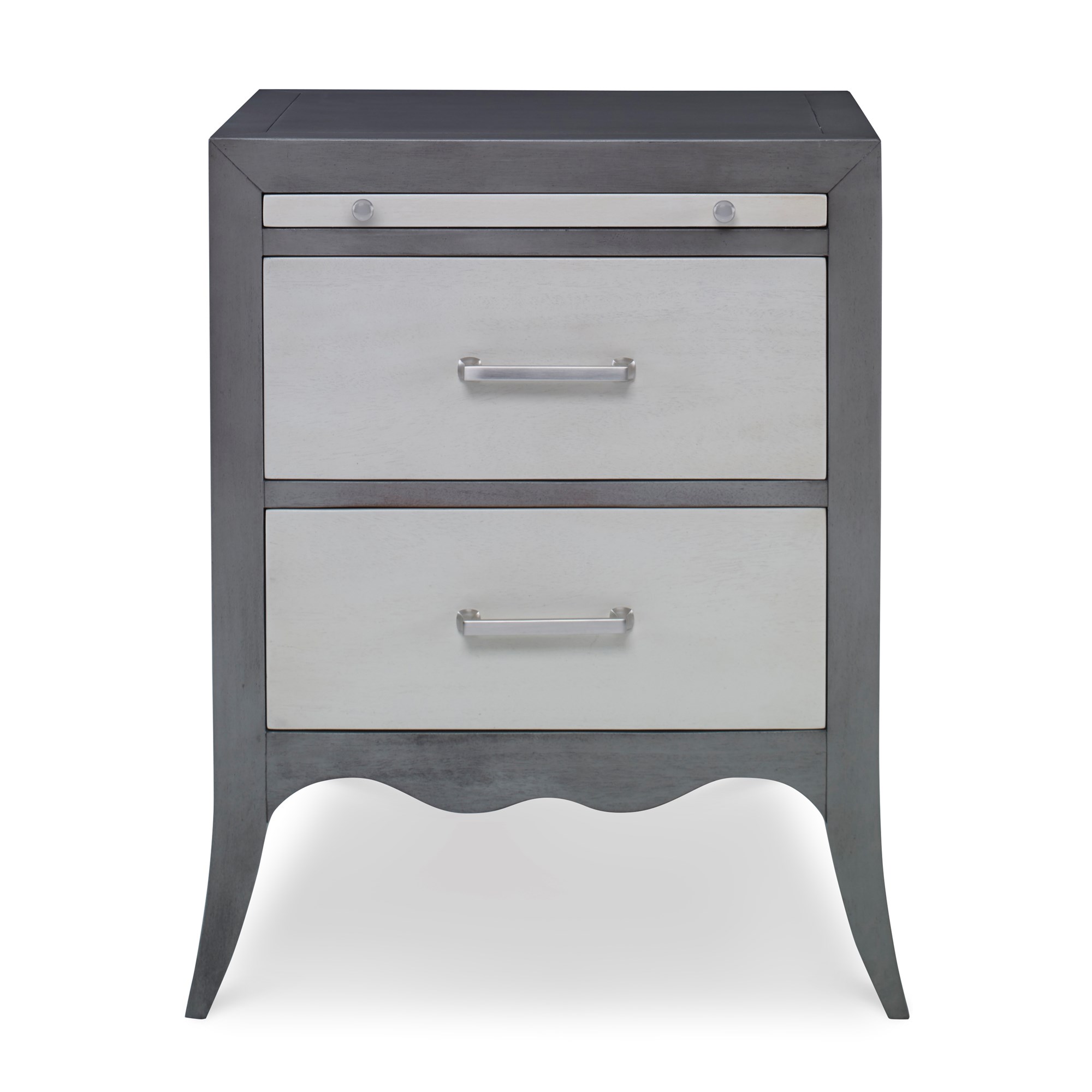Тумбочка 17592-830-010 Beatrix Nightstand - Ash Grey / Linen Ambella  - Вид №2