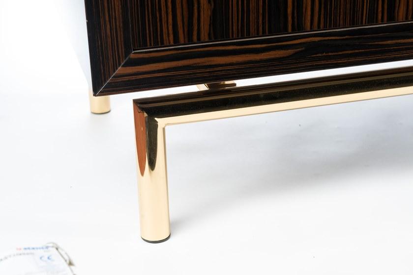 VGnewtrend Комод из черного дерева с распашными дверцами Original sin 7511968.70  - Вид №1