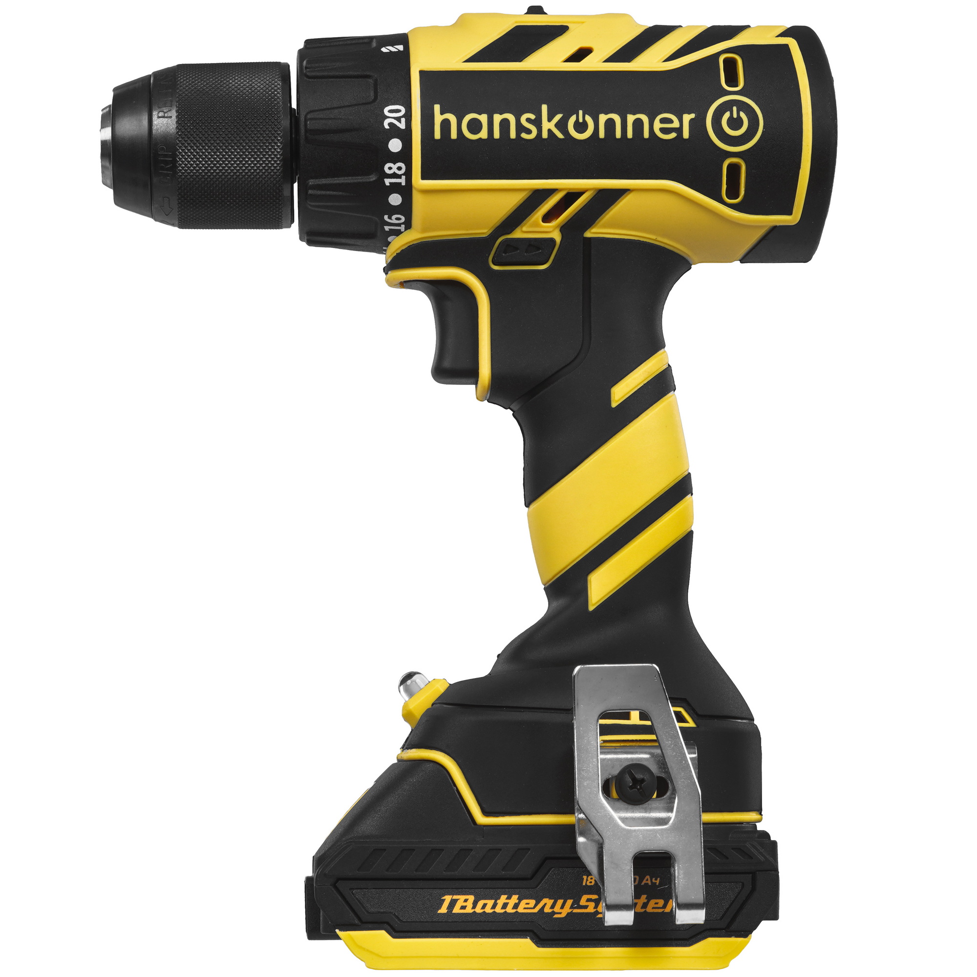 Дрель-шуруповерт Hanskonner HCD1865 1BatterySystem 18V 9127191 STDN-0051856 - Вид №1