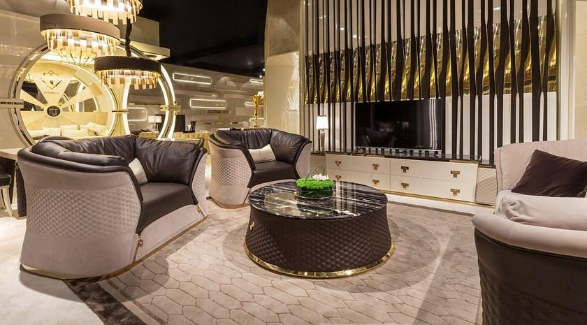 Turri Низкий стол для контракта Vogue sun-id-1356112 - Вид №1