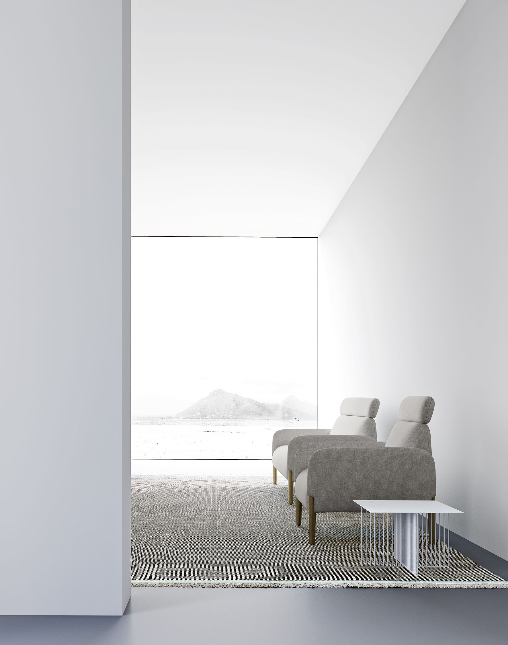 Тканевое кресло с высокой спинкой La Cividina ARCH-00020408 - Вид №1