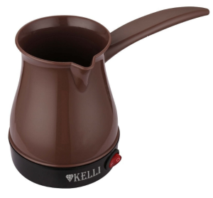 9901446 Электрическая турка Kelli KL-1444 коричневый
