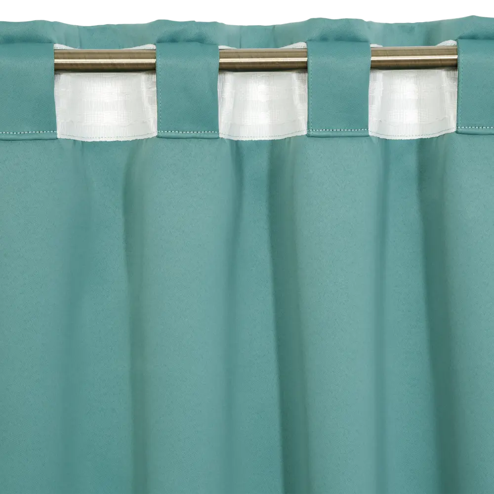 INSPIRE Arel - штора на ленте со скрытыми петлями в нежном зеленом оттенке 83716141 STLM-0043718 - Вид №4