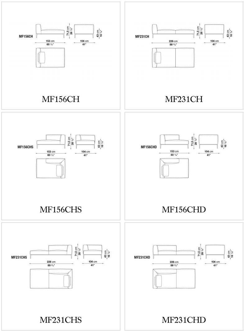 B&B Italia Модульный тканевый диван Michel sun-id-1397437 - Вид №9