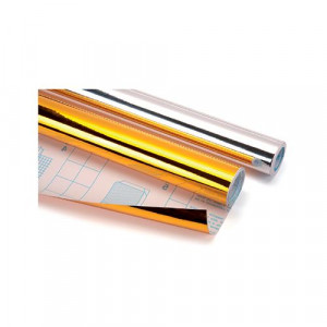 12239 Пленка самоклеящаяся в рулоне 100 г/м2 золото Sadipal