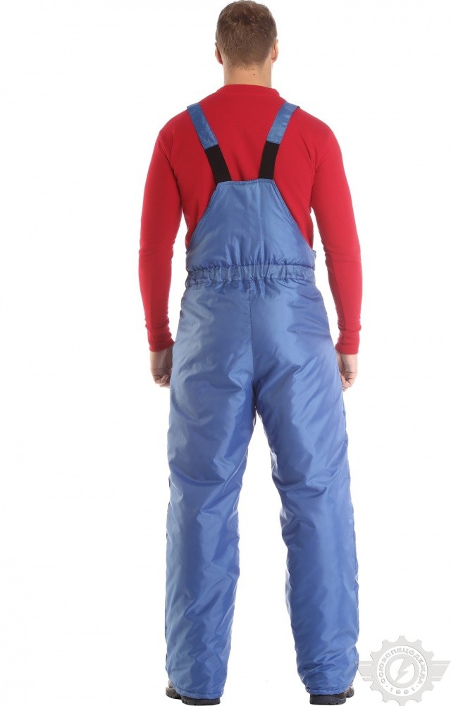 63745 Костюм "Эксперт-К" зимний ткань "Оксфорд" василек  Зимняя спецодежда  размер 52-54/182-188  - Вид №17