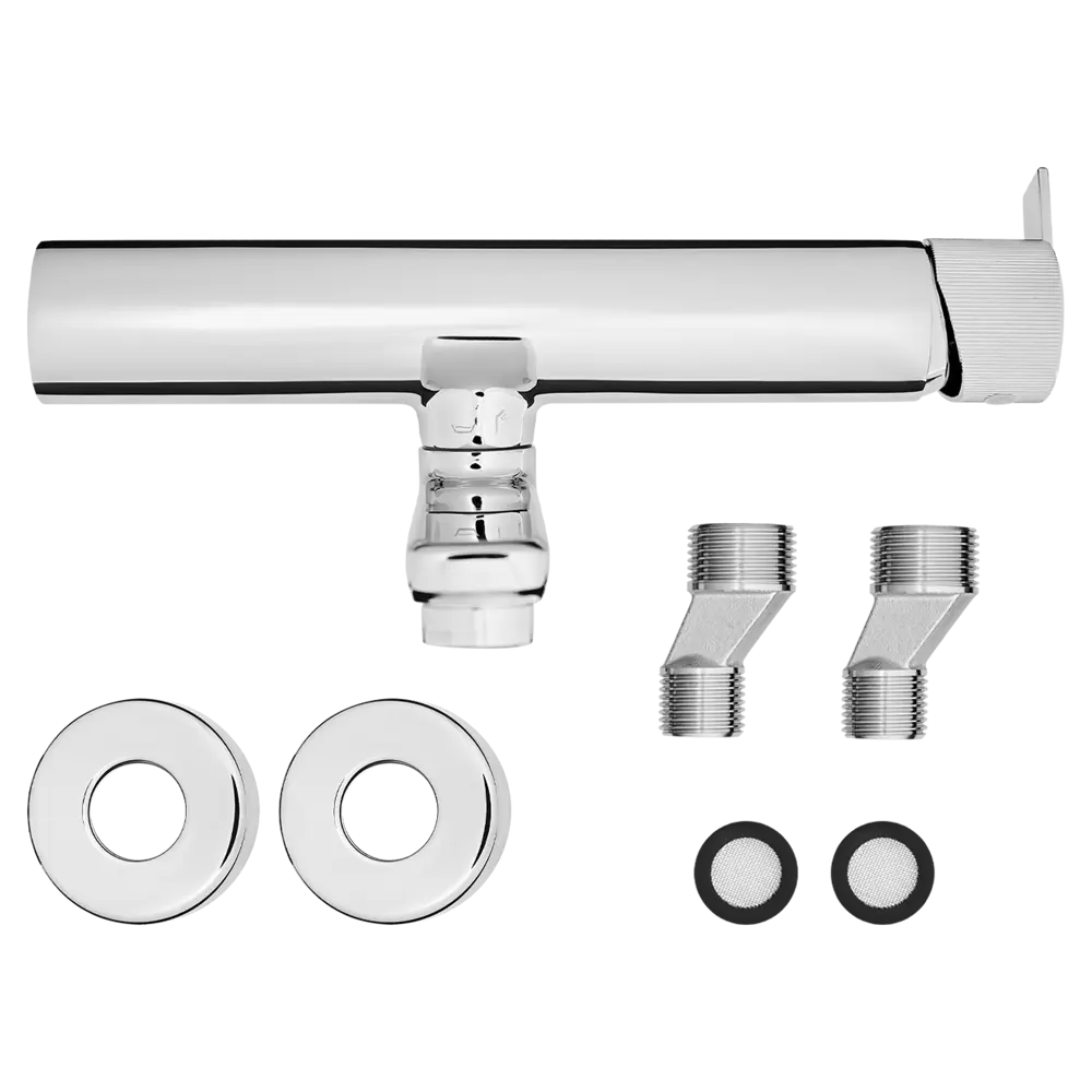Смеситель для ванны KONSENSA Теано однорычажный цвет хром STLM-2006230 - Вид №4