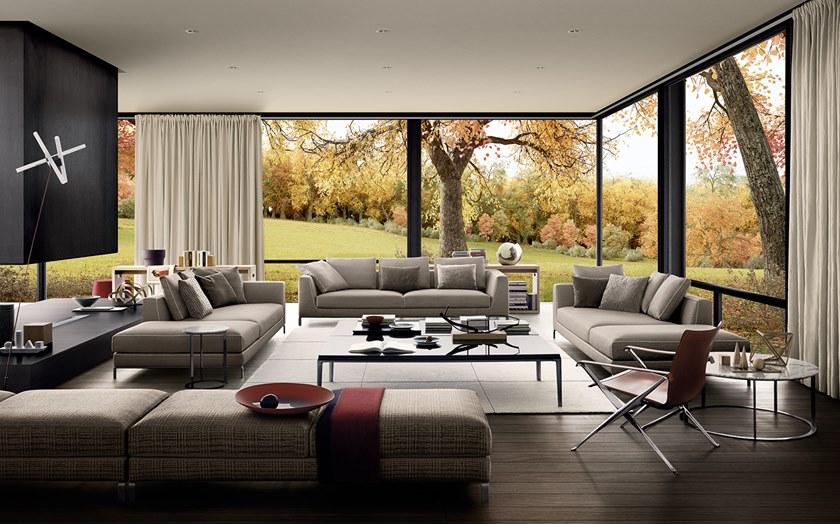 B&B Italia Диван из ткани Ray sun-id-1483729 - Вид №4