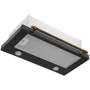 8123233 Вытяжка телескопическая Korting KHP 6617 RN черный/бронзовый