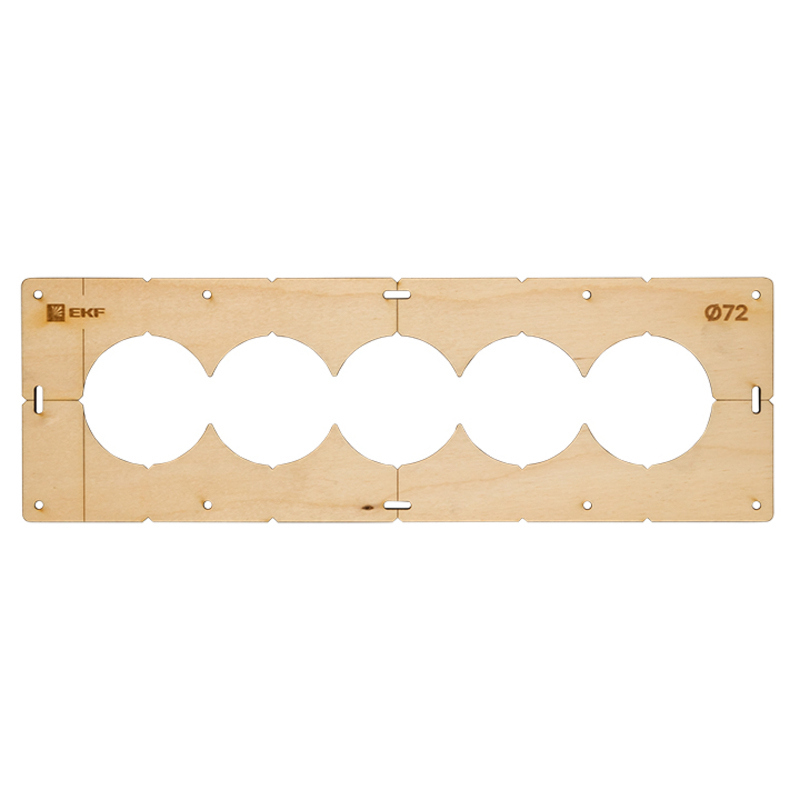 Шаблон EKF для быстрой разметки подрозетников на 5 точек 87092984 STLM-0073180