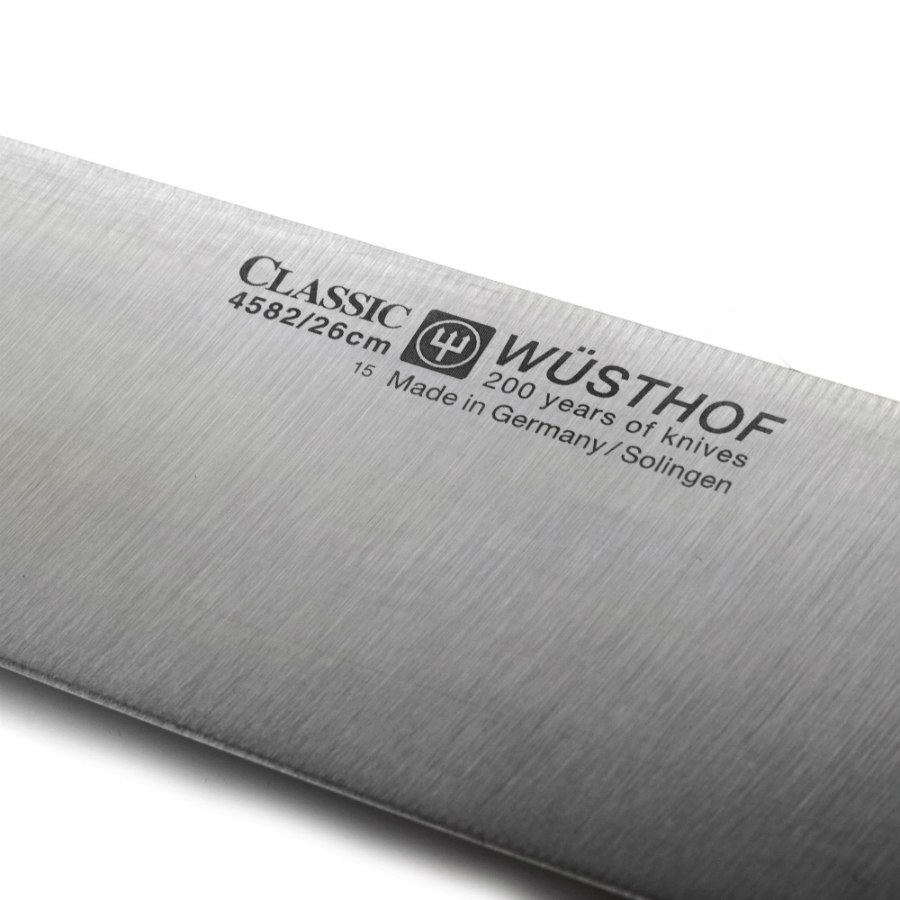 Нож кухонный «Шеф» Classic, 26 см WUESTHOF W458226 - Вид №4