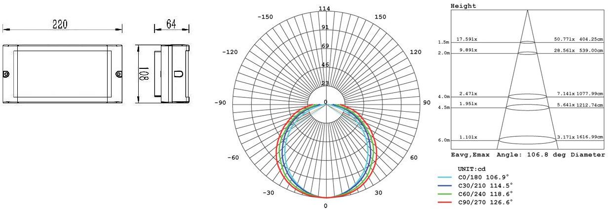 SOVIL Светодиодный настенный светильник для улицы из литого алюминия  99500/ 99500/-- - Вид №6