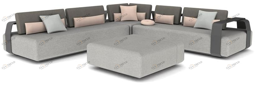 MANUTTI Модульный тканевый диван Kumo sun-id-1444055