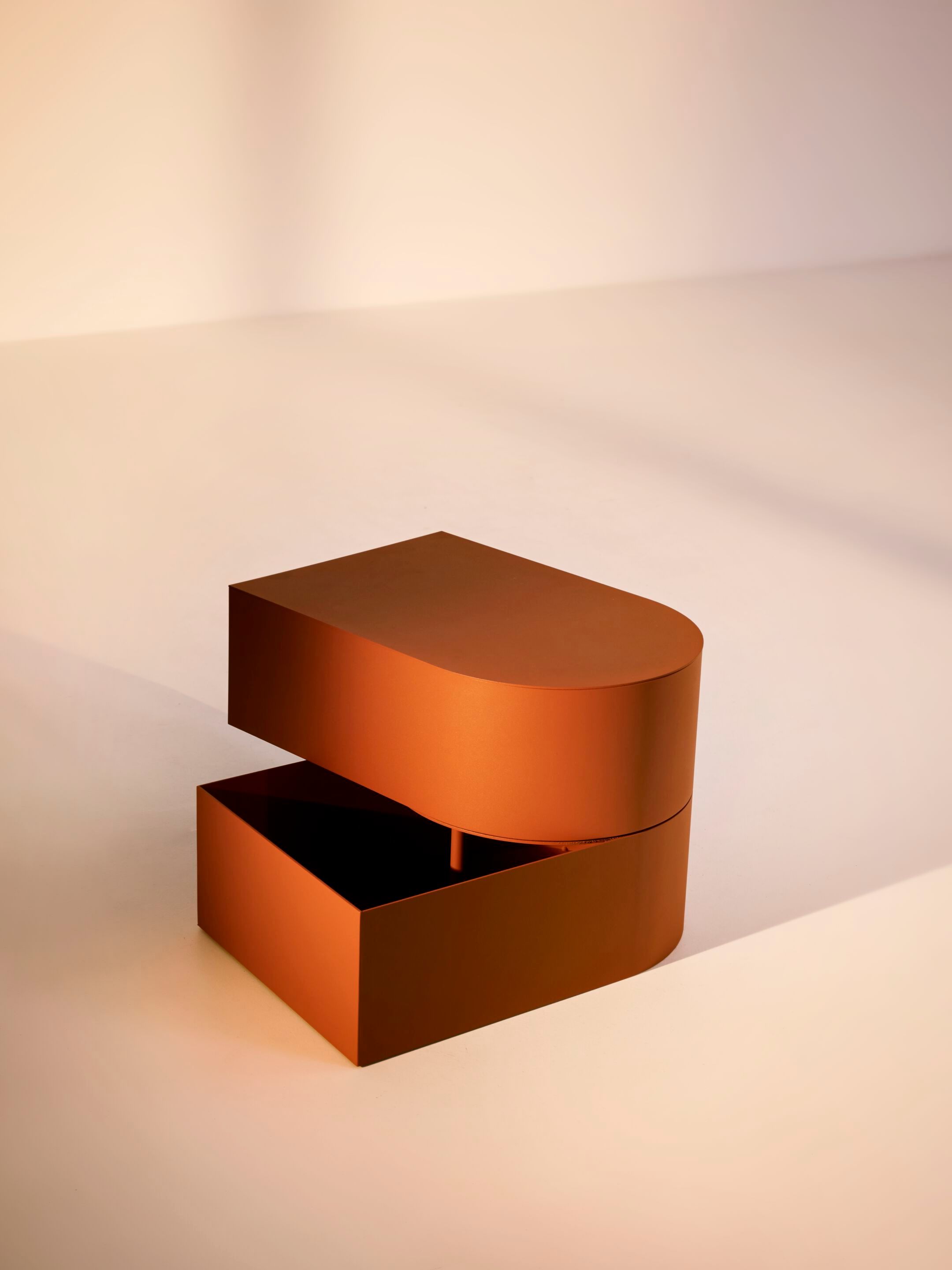 Металлическая прикроватная тумбочка / журнальный столик Bolzan ABSIDE ARCH-00086076 - Вид №9