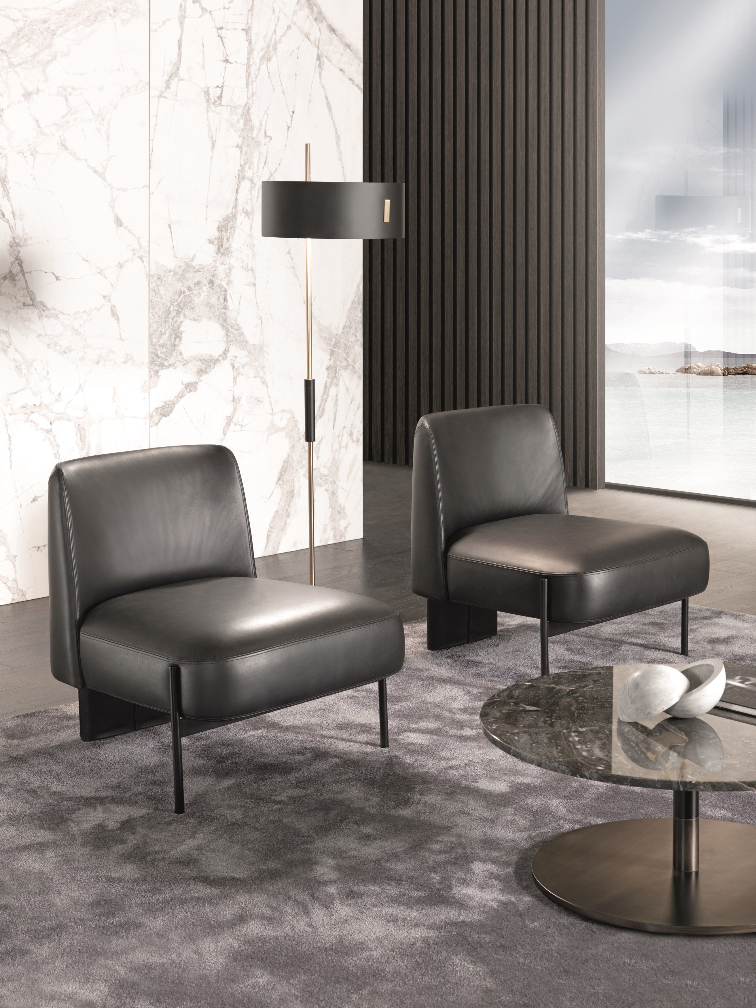 Кожаное кресло MisuraEmme VIRGIN ARCH-00028913 - Вид №4