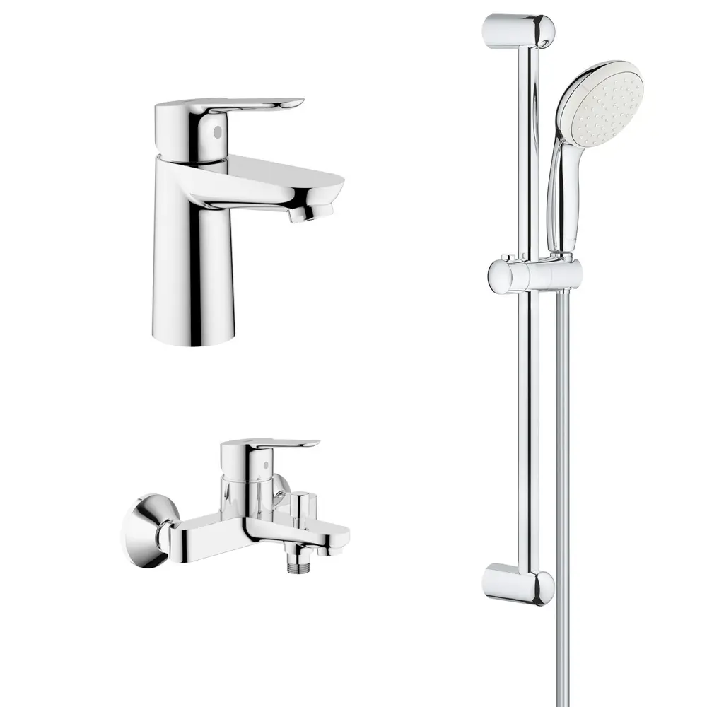 Набор смесителей для ванной комнаты и душевой комплект Grohe StartEdge 1 режим 82602905 STLM-2017105 Без серии