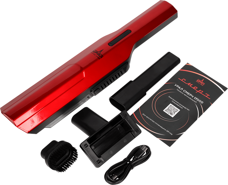 9279685 Пылесос   ручной УРАЛ СМЕРЧ 17000  красный Ural STDN-0062733 - Вид №3