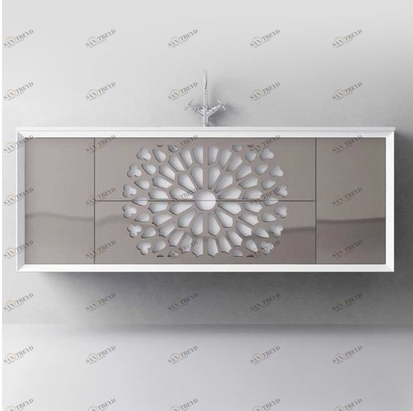 Avila Dos Тумба подвесная с раковиной AVRIAN S1 180 Color 70+76+70 SUE LUX Stylish 27071420120701N707670