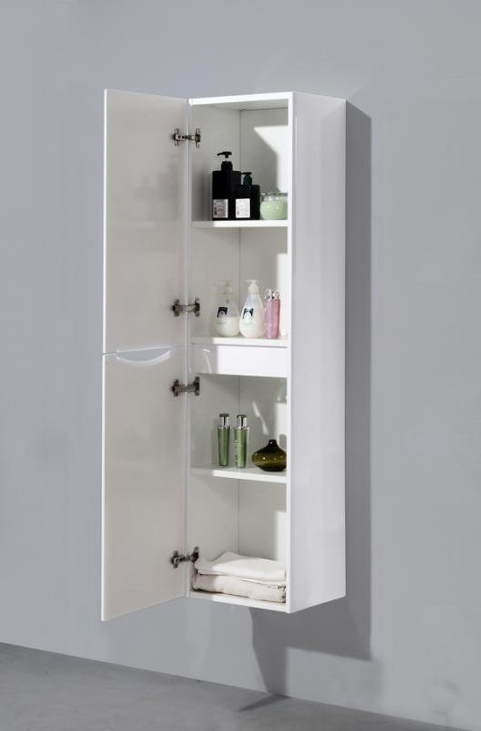 Шкаф подвесной, левосторонний BelBagno ANCONA-N-1700-2A-SC-BL-L  - Вид №1