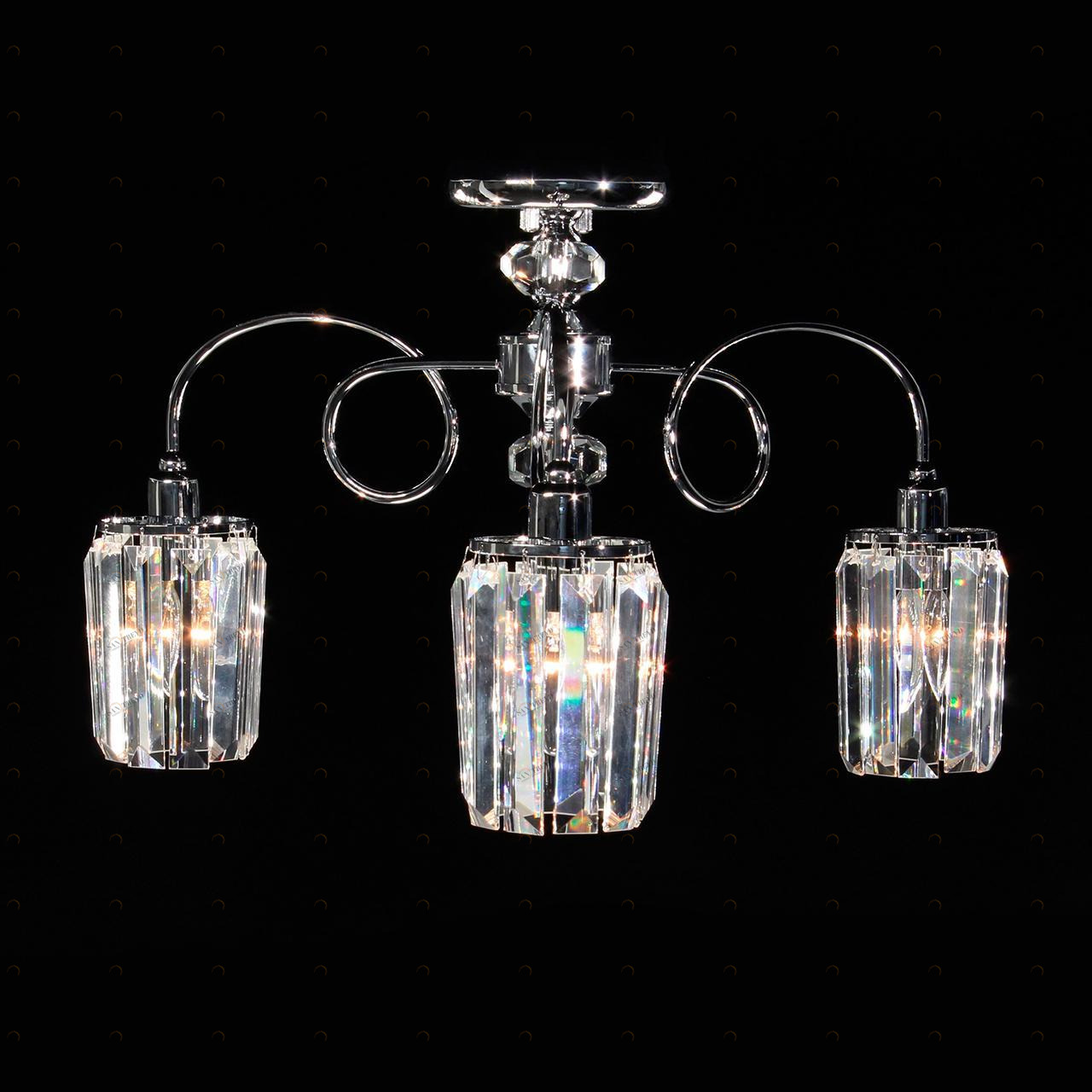 Потолочная люстра Citilux Синди CL330131 CITILUX СИНДИ ХРОМ 183105 Хром 