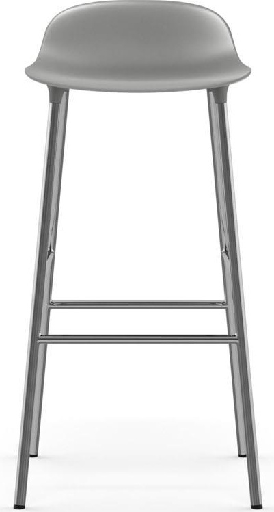 603163 Барный стул 75 см Серый хром Normann Copenhagen Form - Вид №1
