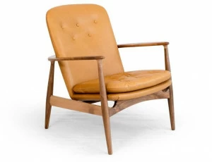 Mytto Кожаное кресло с подлокотниками Larforma