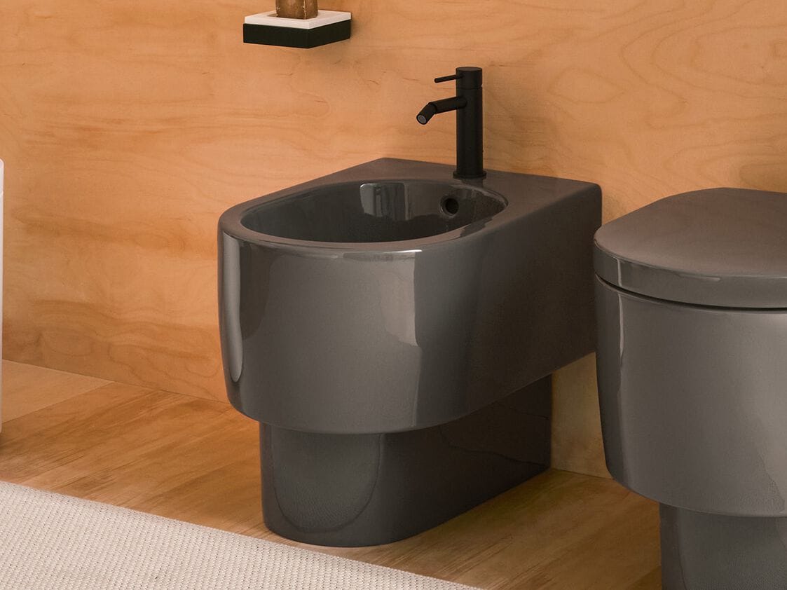 Керамическое напольное биде с переливом Ceramica Cielo Otis ARCH-00119360