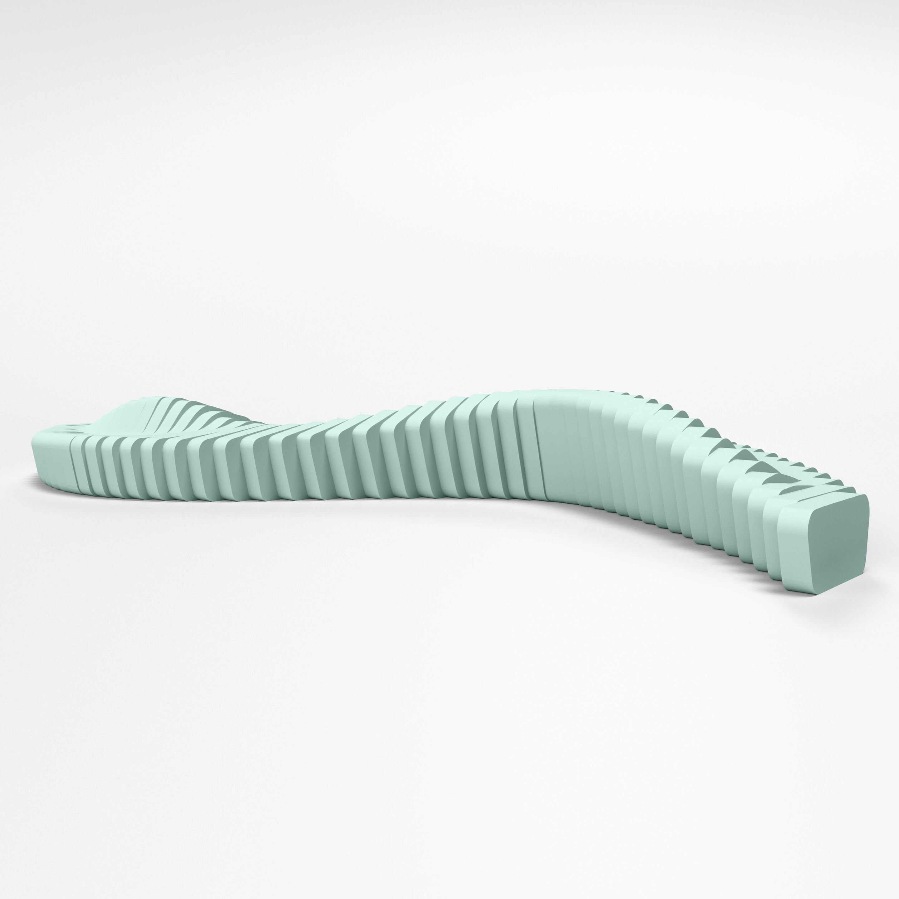 Модульный изогнутый диван с пенопластовым покрытием SIXINCH Cliffy ARCH-00045746 - Вид №94