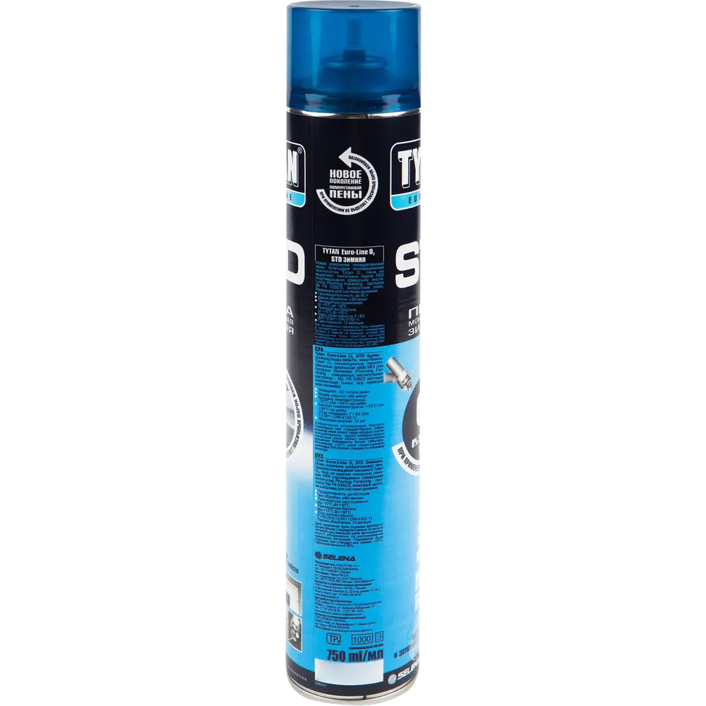 Пена монтажная ручная Tytan Euro-Line зима 750 мл STLM-2083455 - Вид №2