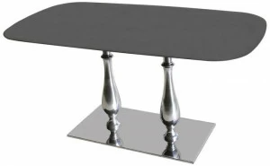 Vela Arredamenti Стол из нержавеющей стали по контракту Slim-lib