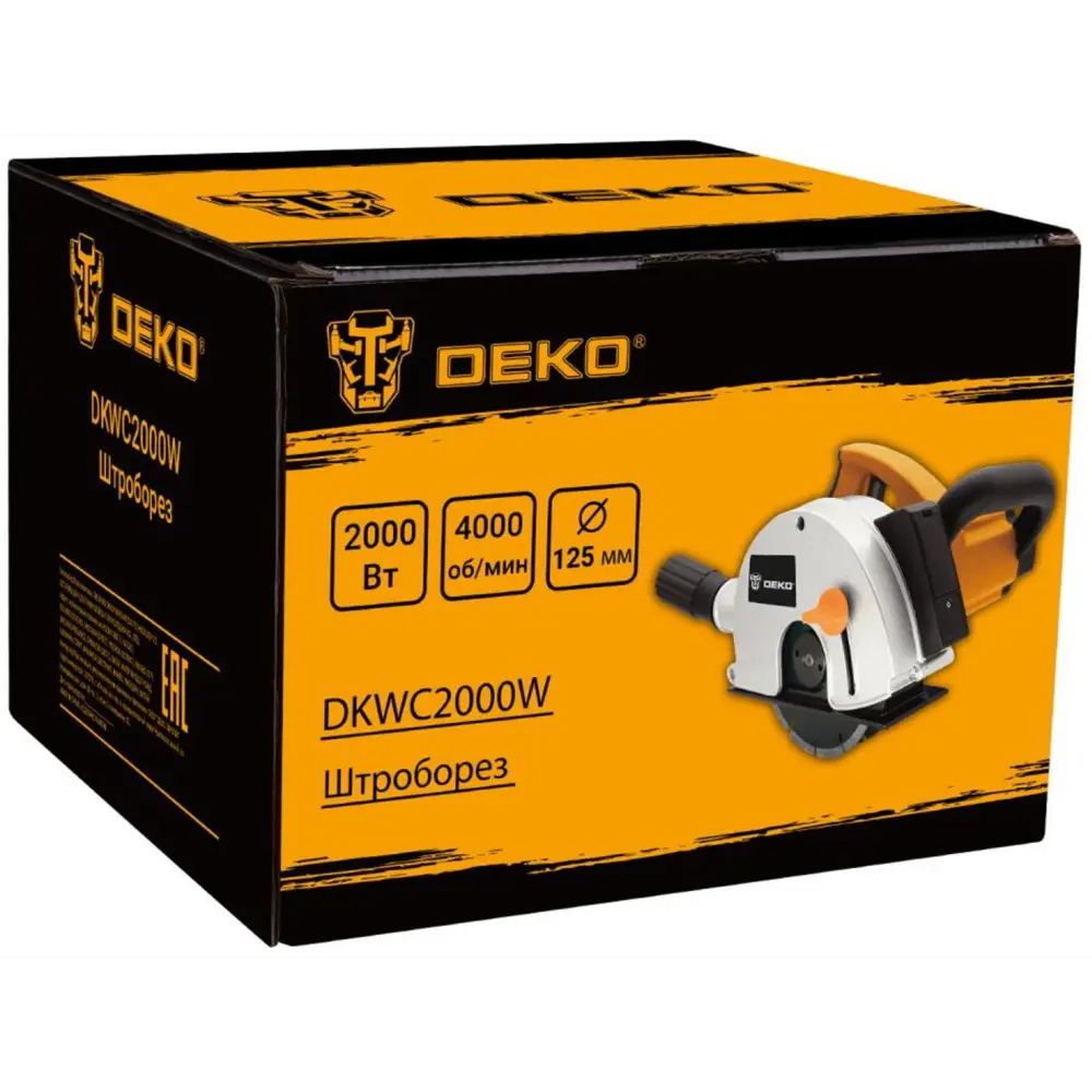 Штроборез DEKO DKWC2000W с лазерным указателем для профессиональных работ 89403027 STLM-1412568 - Вид №5